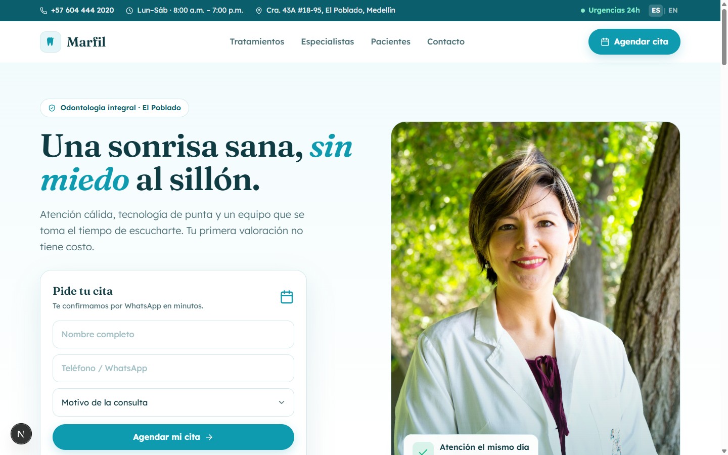 Clínica dental — Clínica Dental Marfil